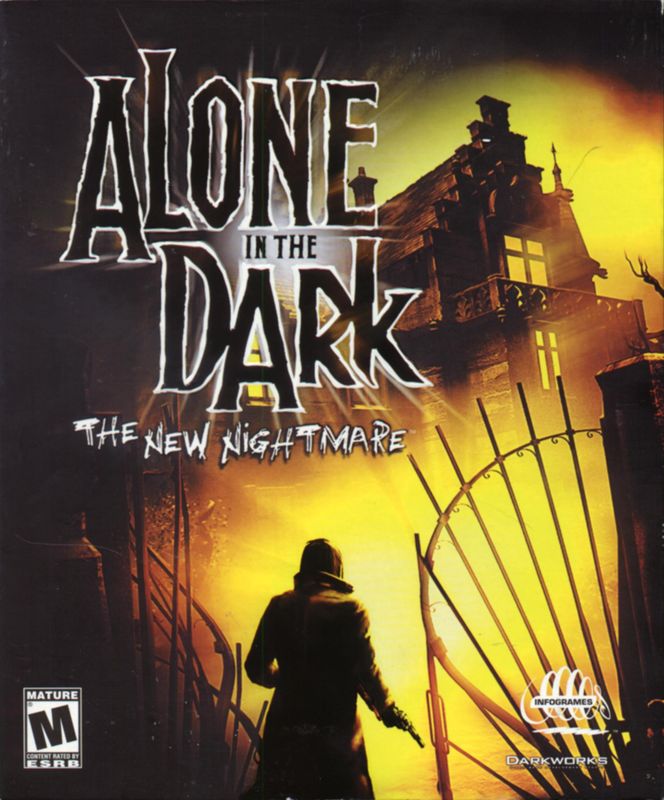 Alone in the Dark: The New Nightmare box art for Playstation 2